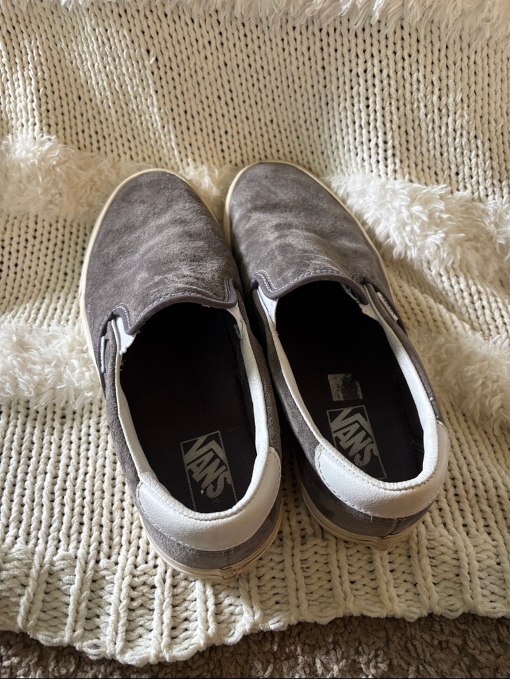 Vans Suede Slip-Ons - Picture 2 of 3